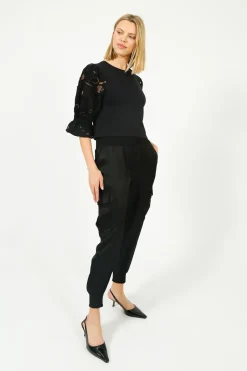 Cinq A Sept 5A7 Giles Pant in Black