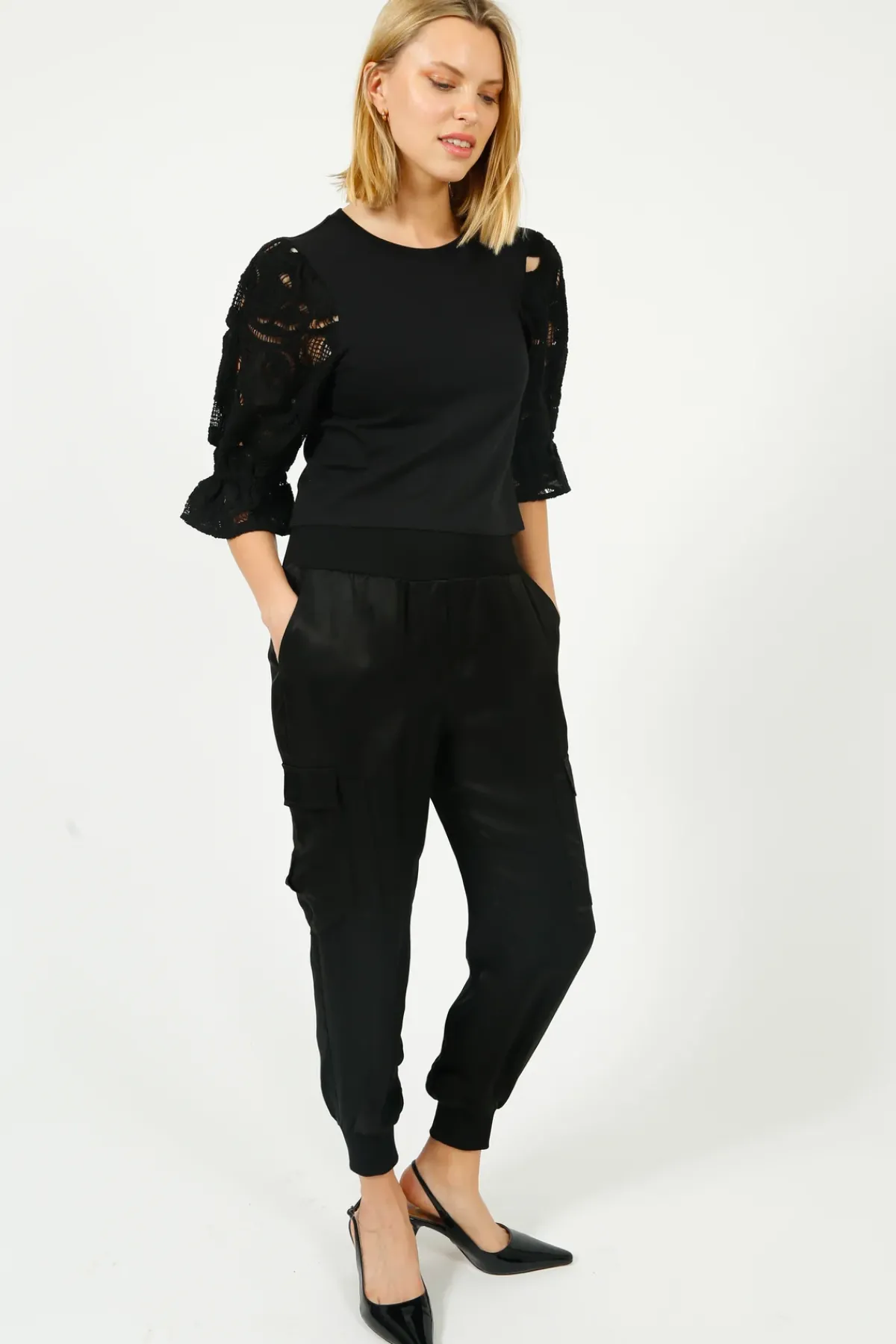 Cinq A Sept 5A7 Giles Pant in Black