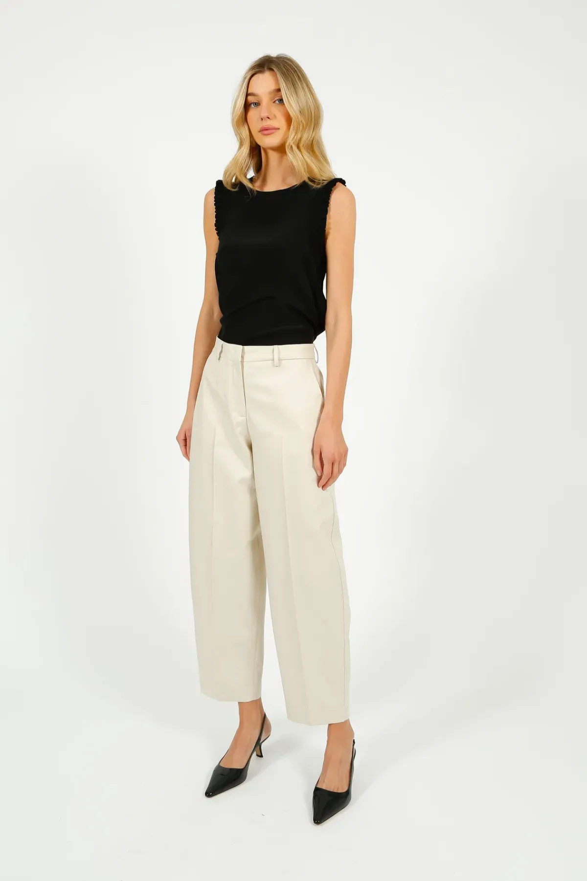 Cinq A Sept 5A7 Lenore Top in Black
