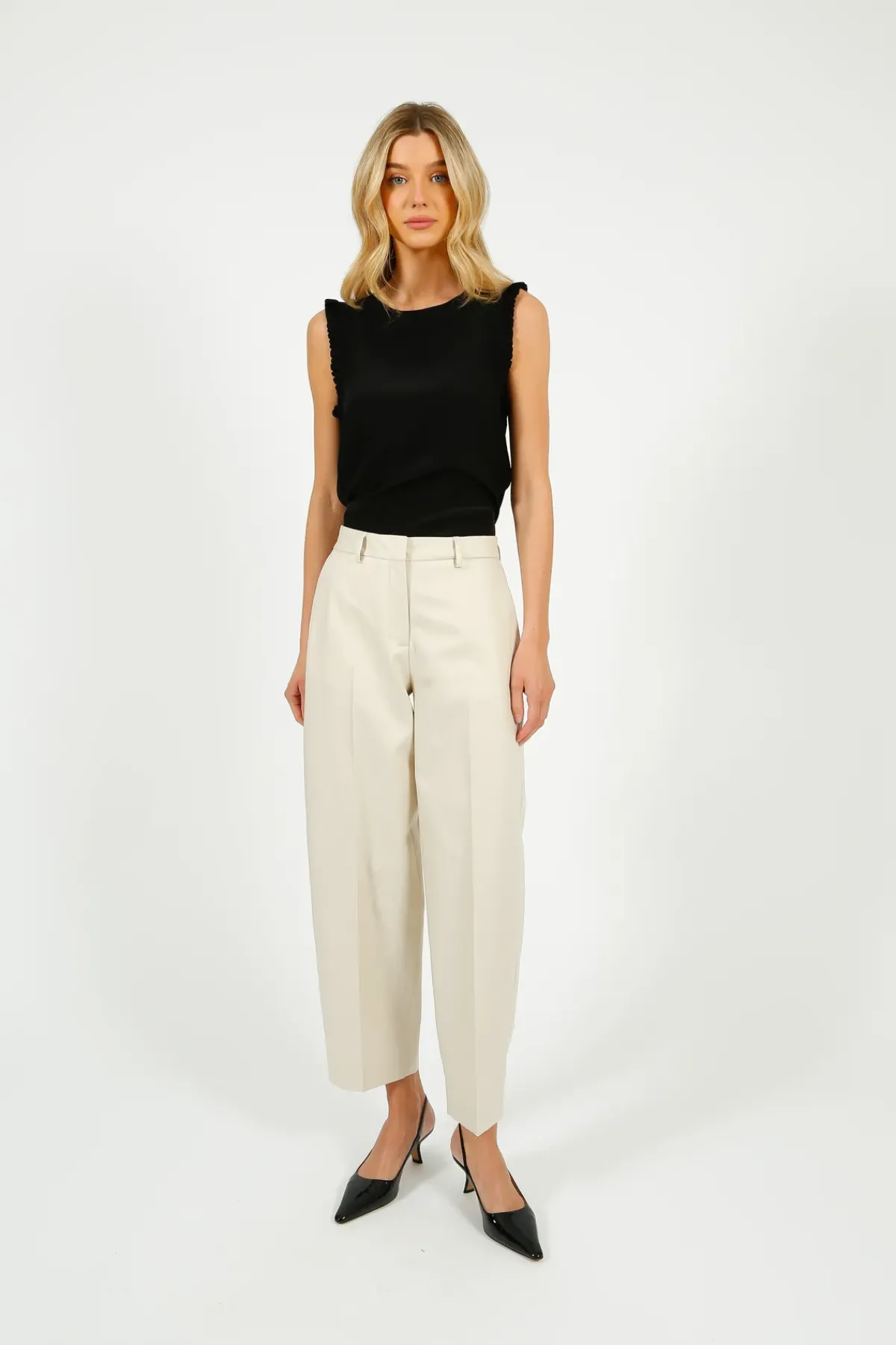 Cinq A Sept 5A7 Lenore Top in Black