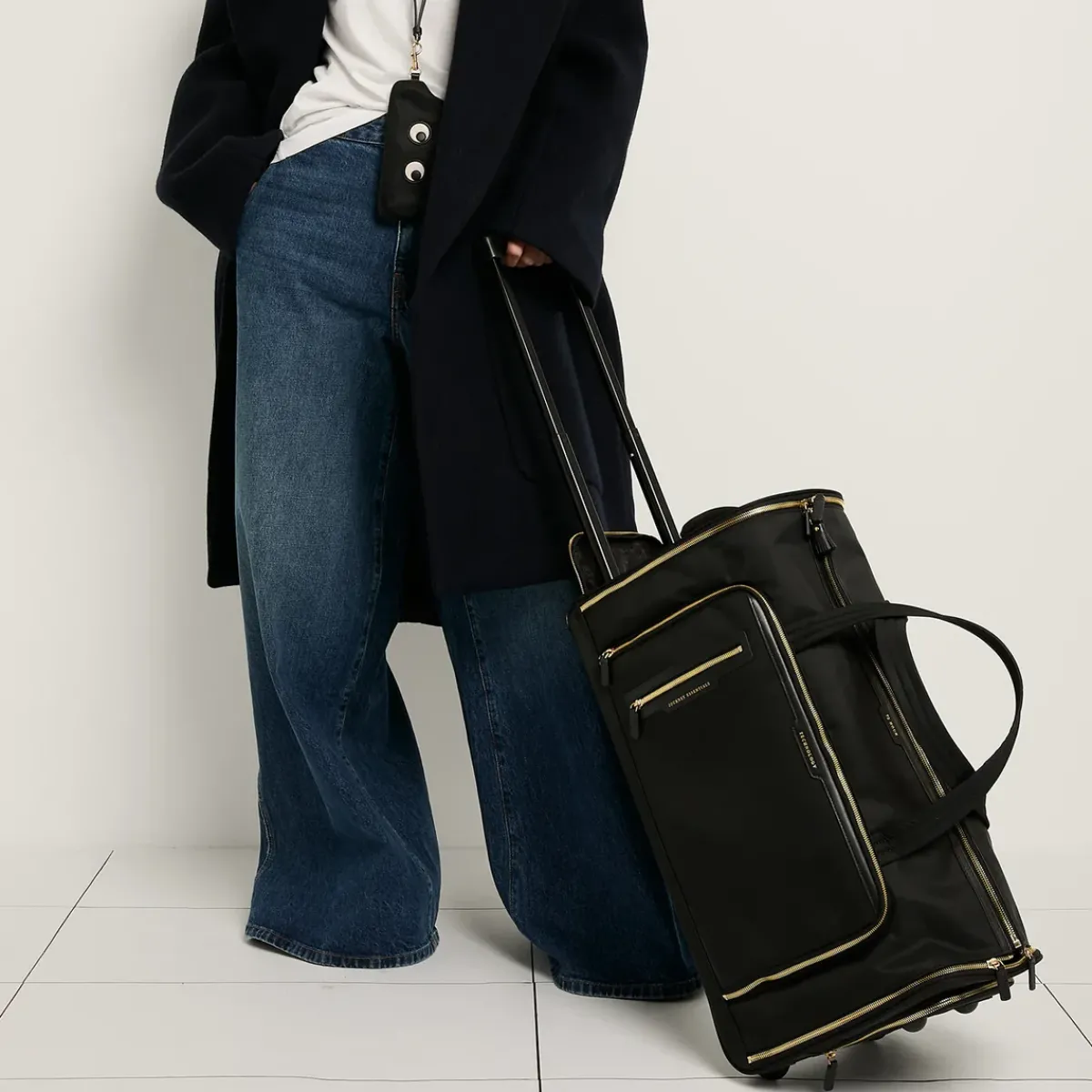 Anya Hindmarch AH 72 Hour Bag in Black