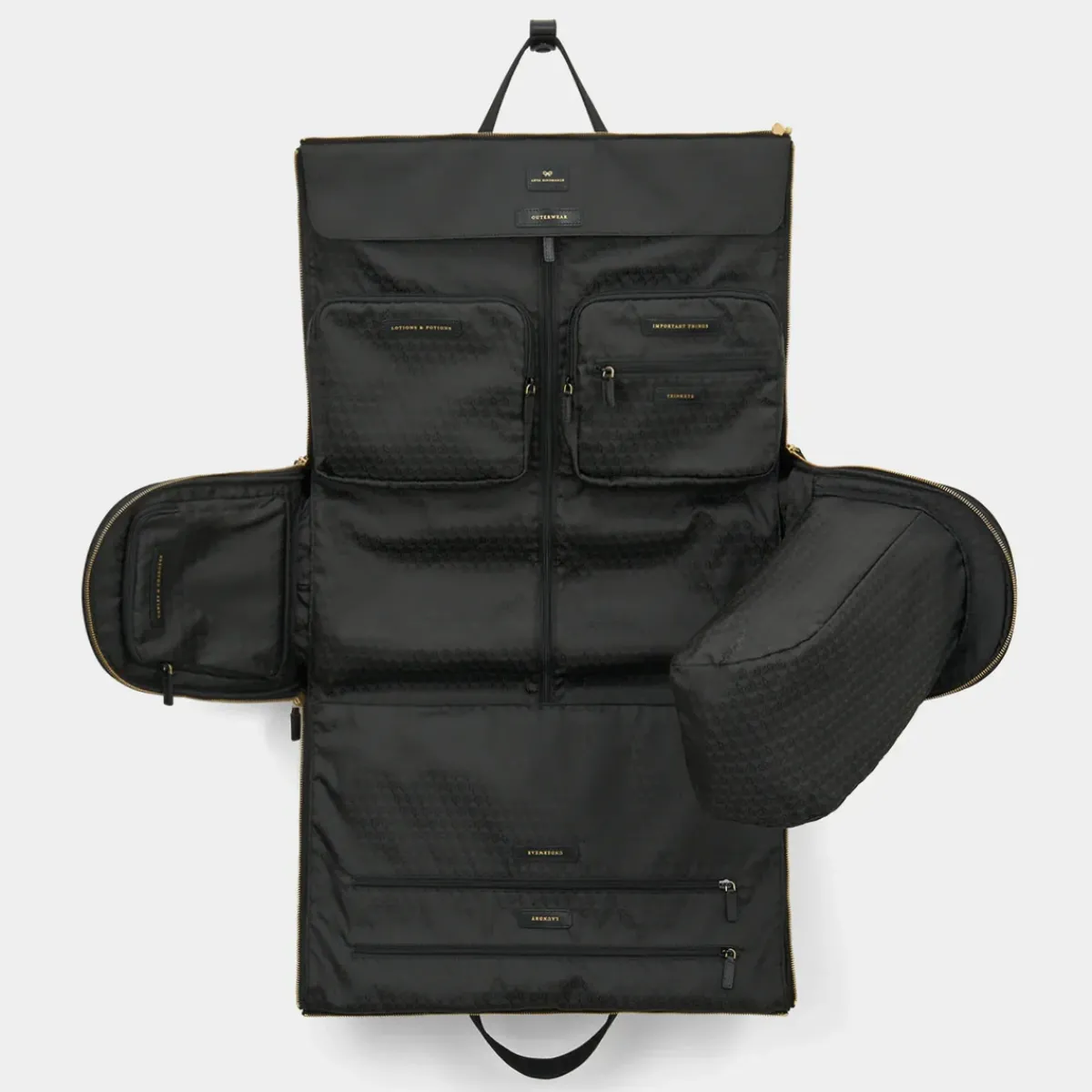 Anya Hindmarch AH 72 Hour Bag in Black