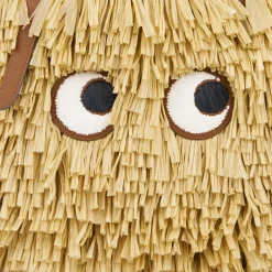 Anya Hindmarch AH E/W Shag Eyes in Natural