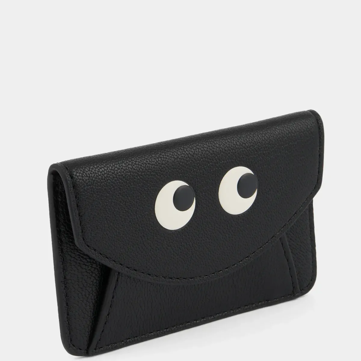 Anya Hindmarch AH Magnetic Envelope Case Eyes in Black