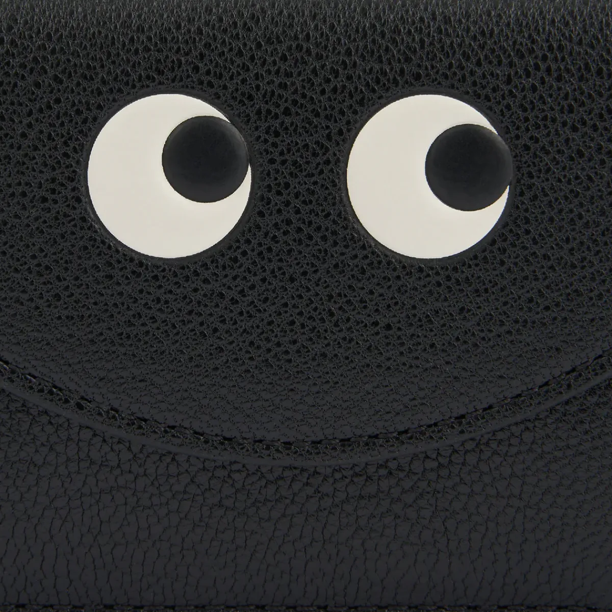 Anya Hindmarch AH Magnetic Envelope Case Eyes in Black