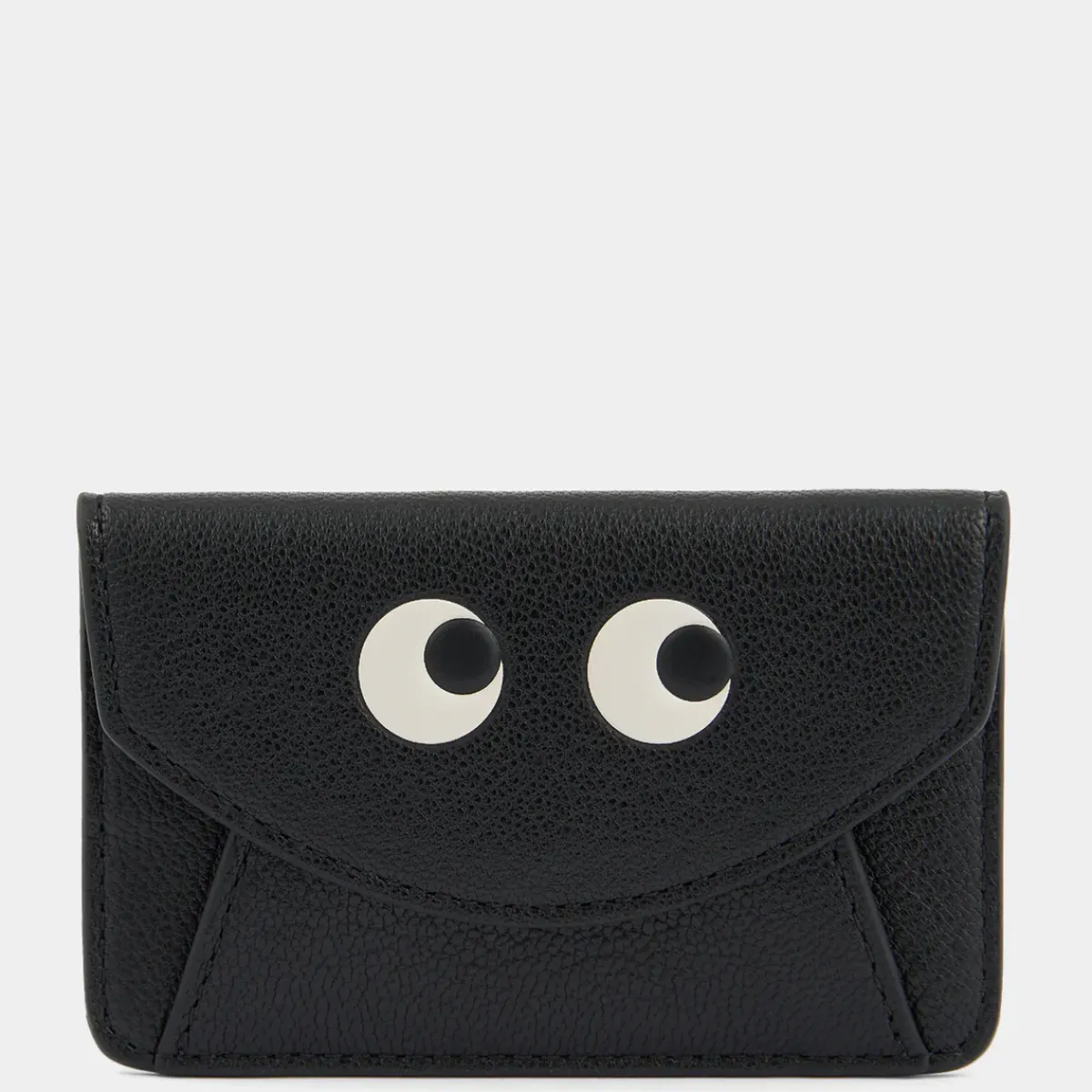 Anya Hindmarch AH Magnetic Envelope Case Eyes in Black