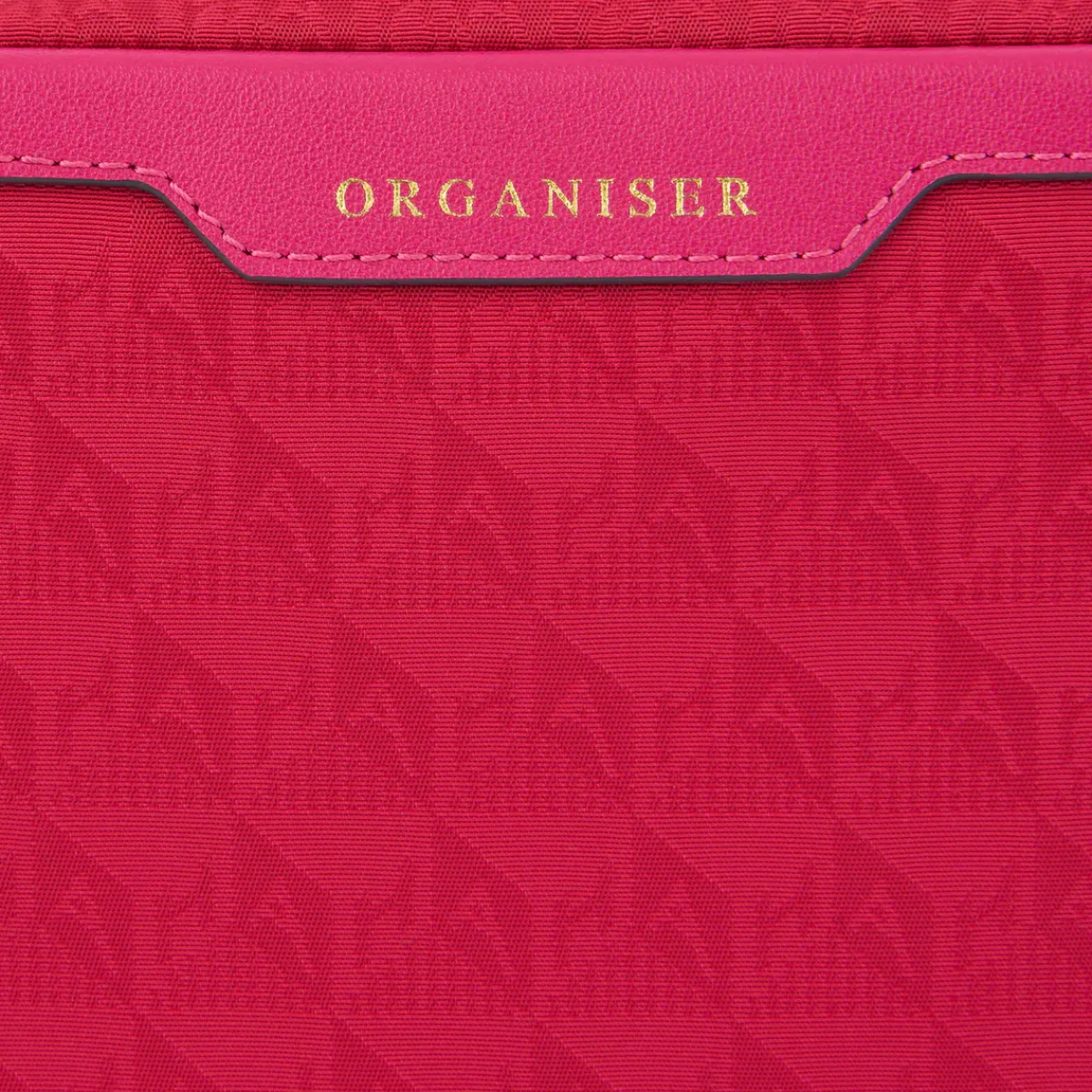 Anya Hindmarch AH Organiser Duo Pouch in Magenta