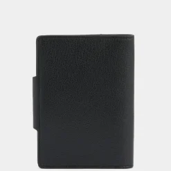 Anya Hindmarch AH Passport Case Eyes in Black