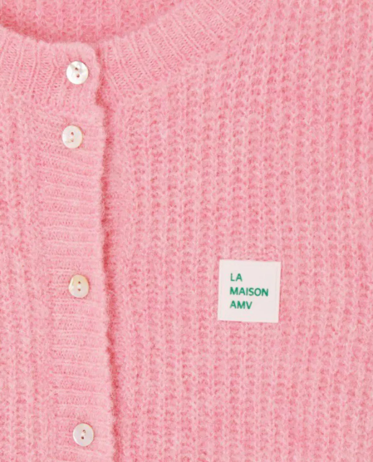 American Vintage AV East 19 SL Knit Vest in Orchid Chine