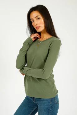 American Vintage AV Gaimpy LS Top in Tortue
