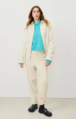 American Vintage AV Padow Trousers in Ecru