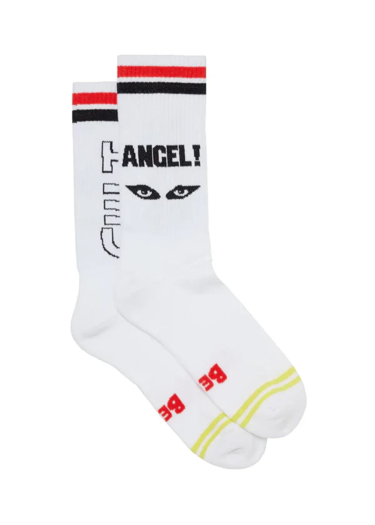 Bella Freud BF Cult of Angels Socks in White