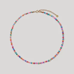 Bon Bon Jewellery Club BON BON Mixed Bubblegum Fire Opal Necklace