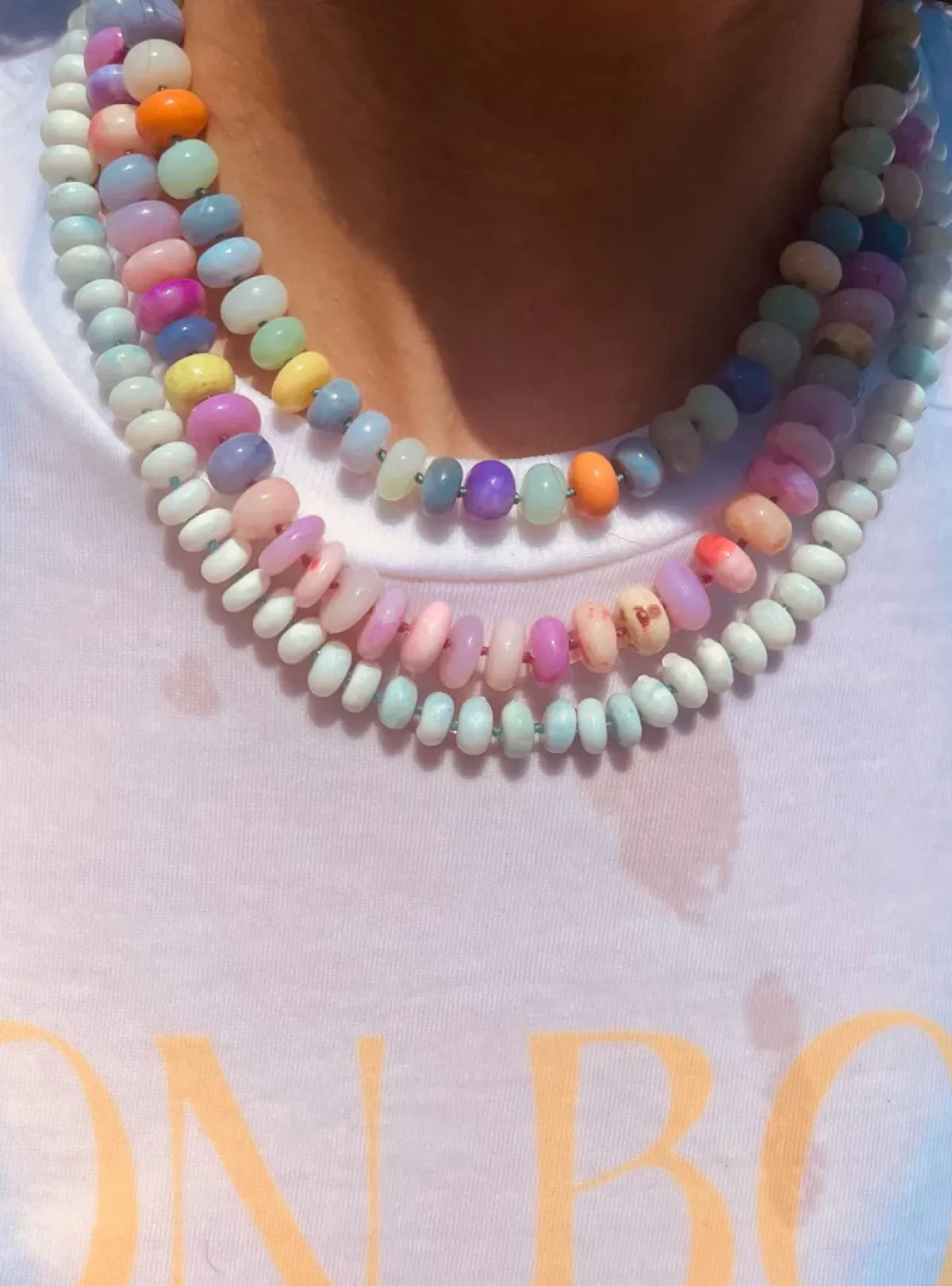 Bon Bon Jewellery Club BON BON Tropical Candy Opal Necklace