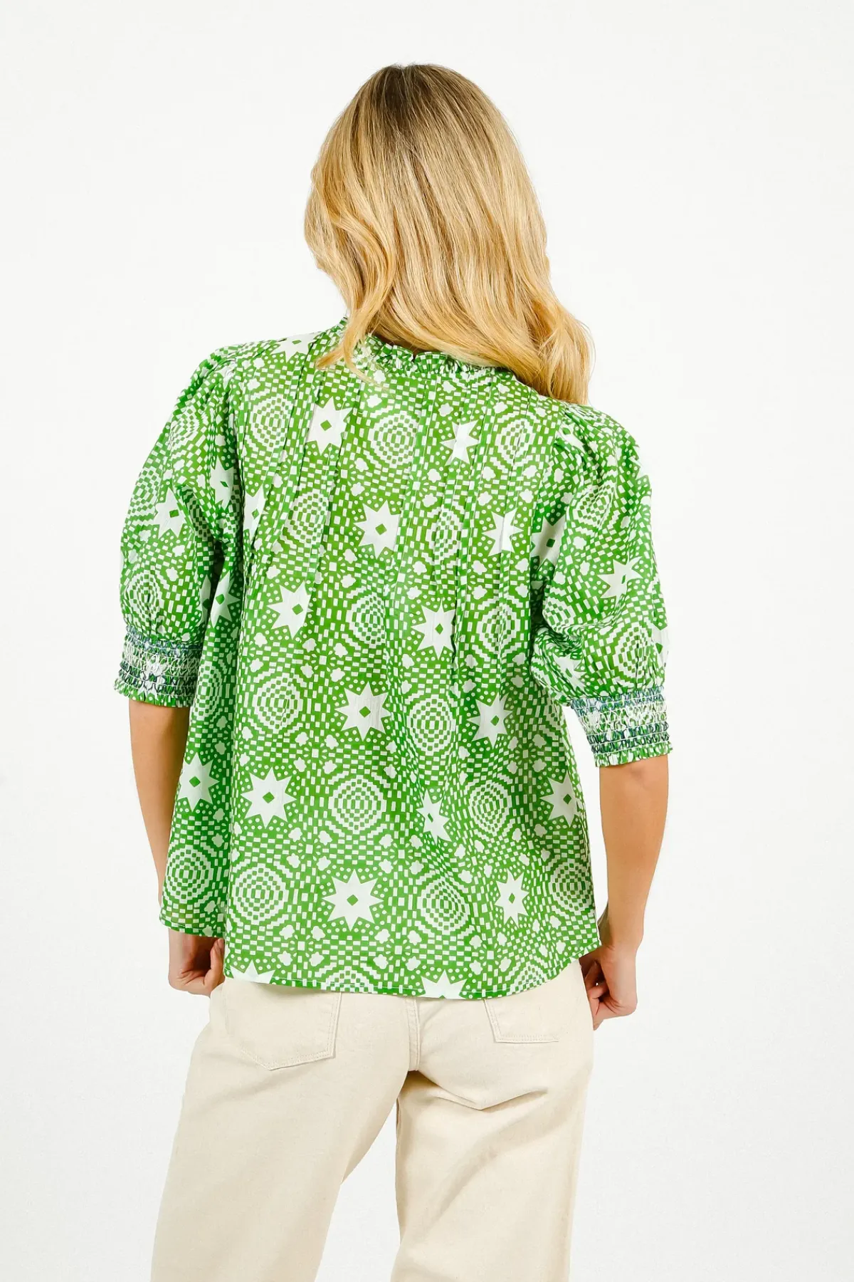 Bonte Loan Shirt in Apple Green
