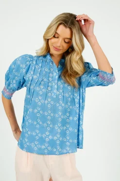 Bonte Loan Shirt in Chalk Blue
