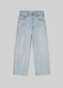 Citizens of Humanity COH Ayla Raw Hem Crop in Sailor