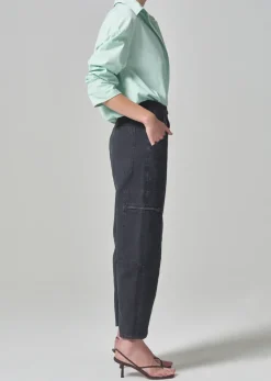 Citizens of Humanity COH Marcelle Cargo in Washed Black