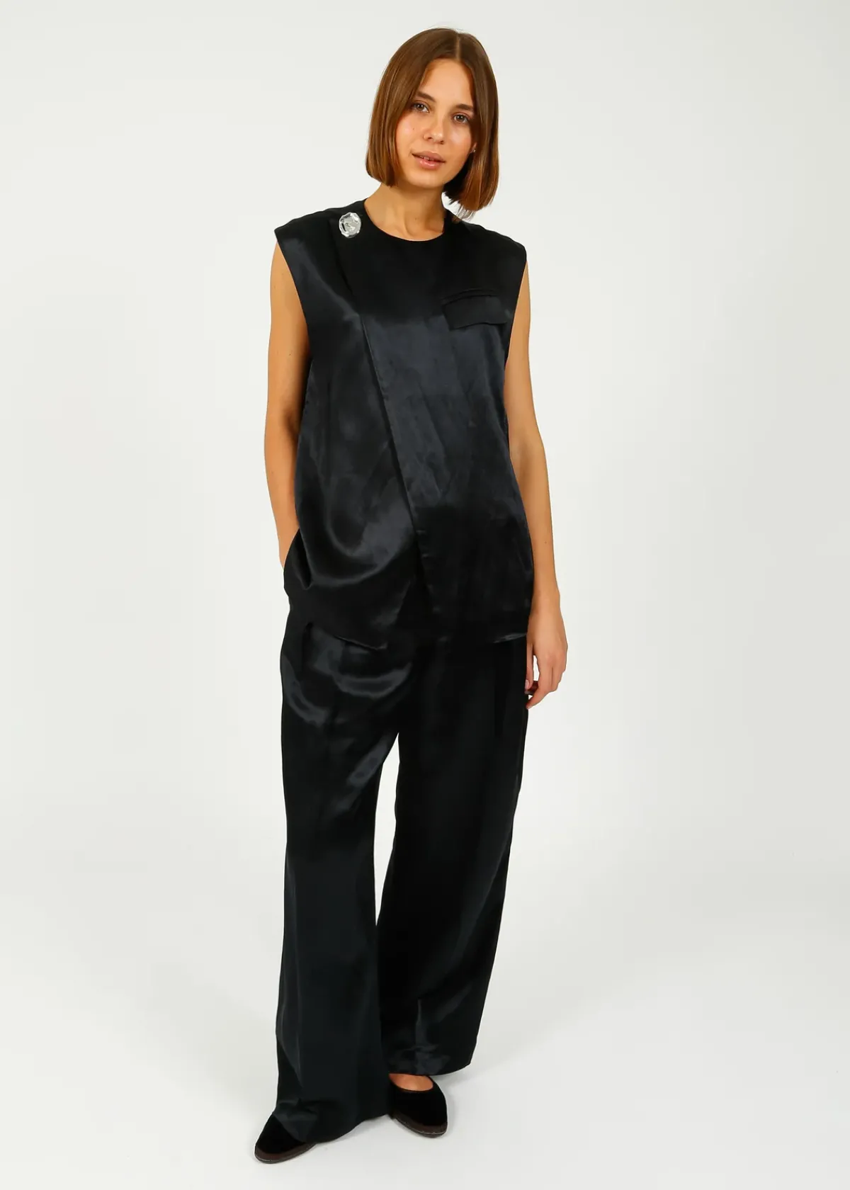 DAY Enzo Trousers in Black