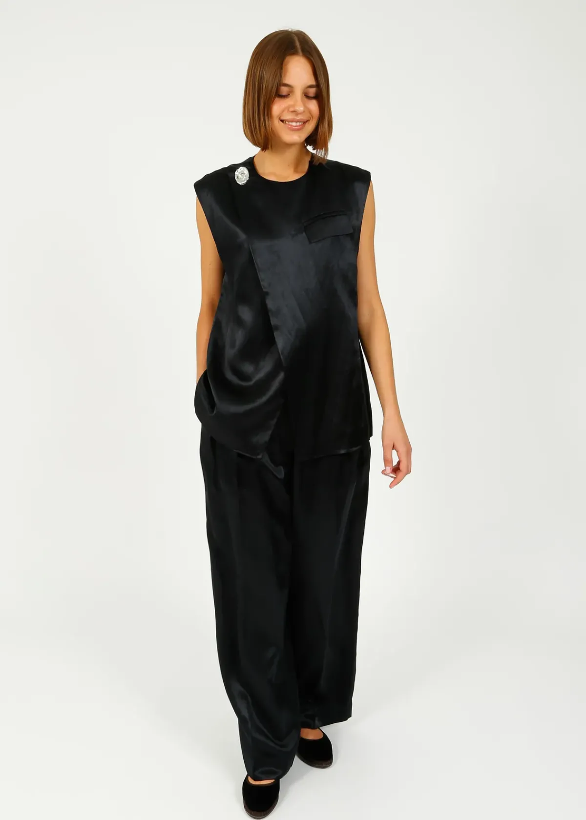 DAY Enzo Trousers in Black