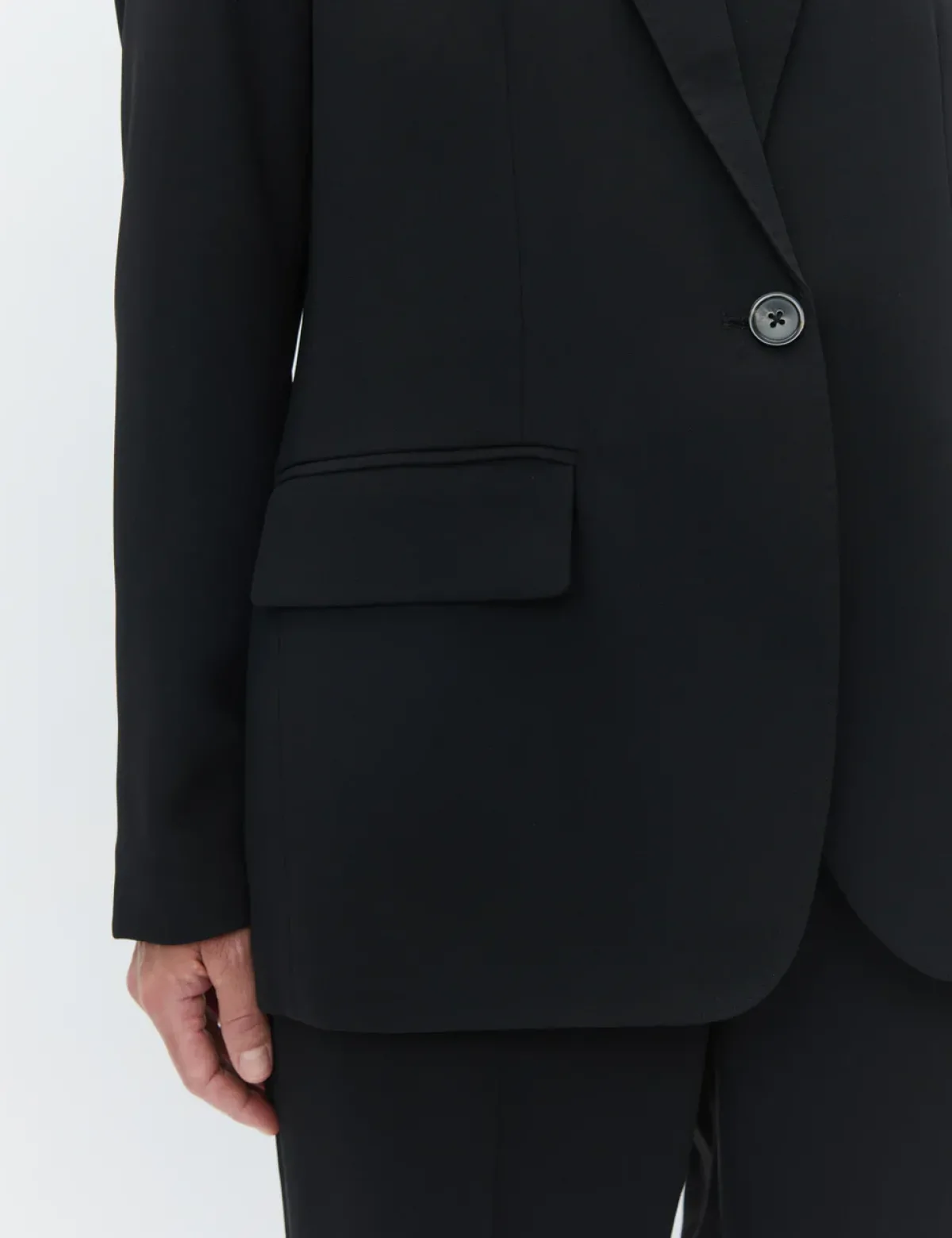 DAY Hector Classic Gabardine Blazer in Black