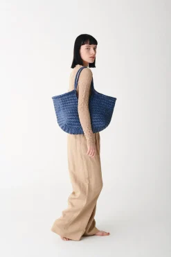 Dragon Diffusion DD Nantucket Basket Bag in Ocean