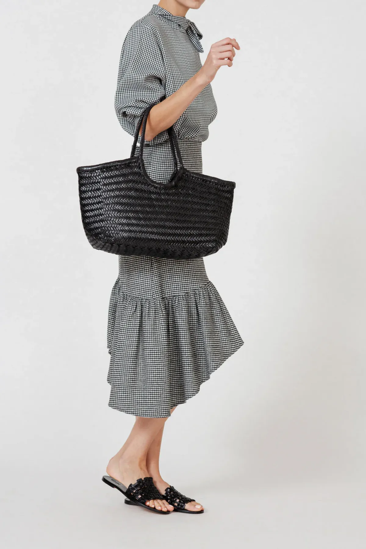 Dragon Diffusion DD Nantucket Basket Bag in Black