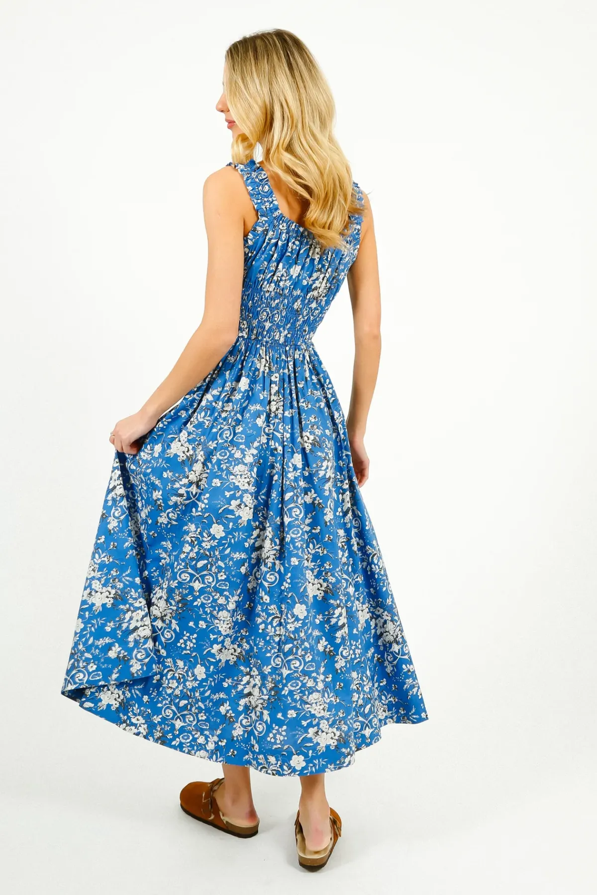 Doen Emmaretta Dress in Jardins De La Fontaine
