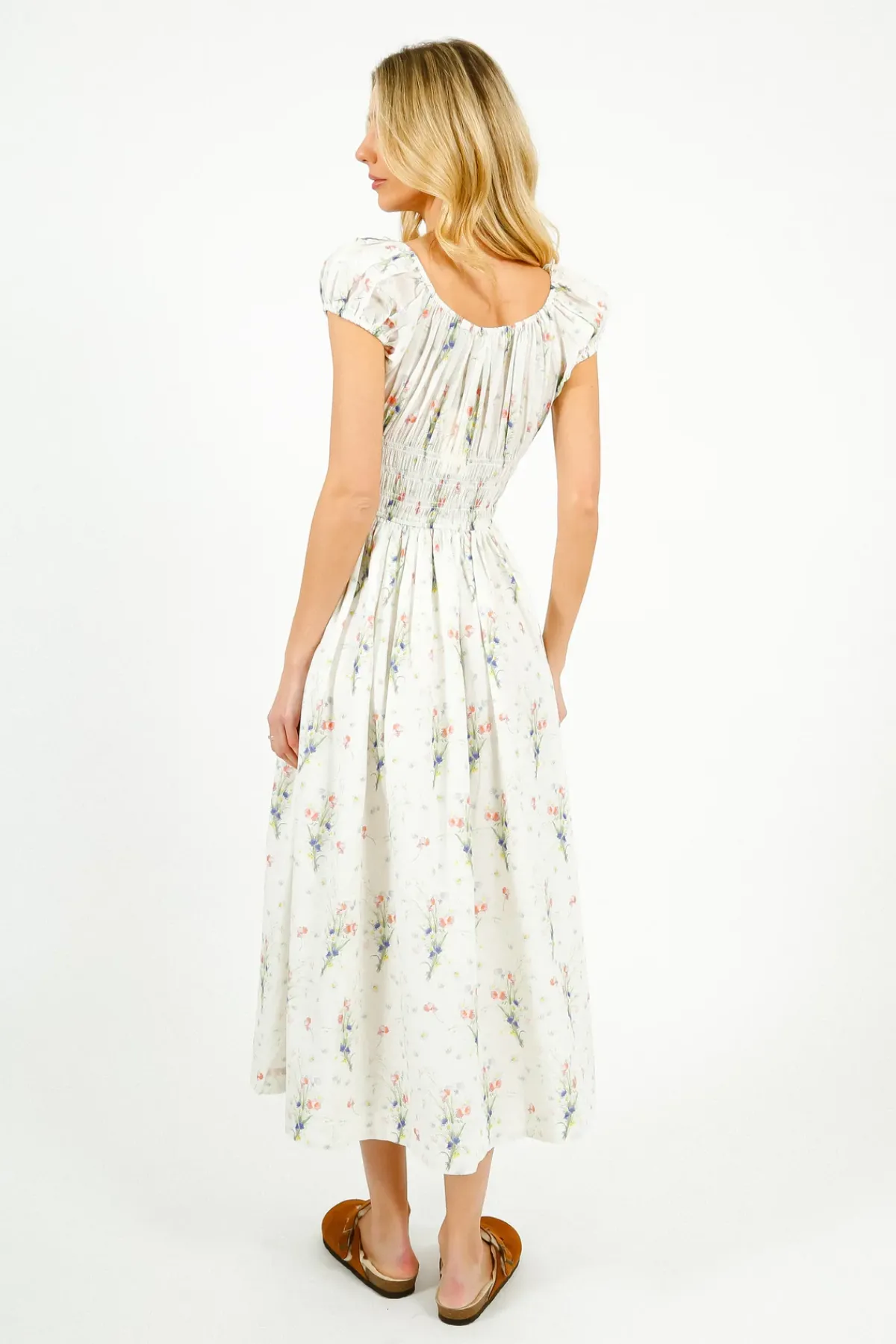 Doen Quinley Dress in Painted Bouquet