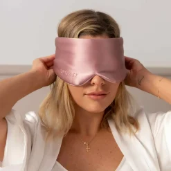 Drowsy Sleep Mask in Rose Damask