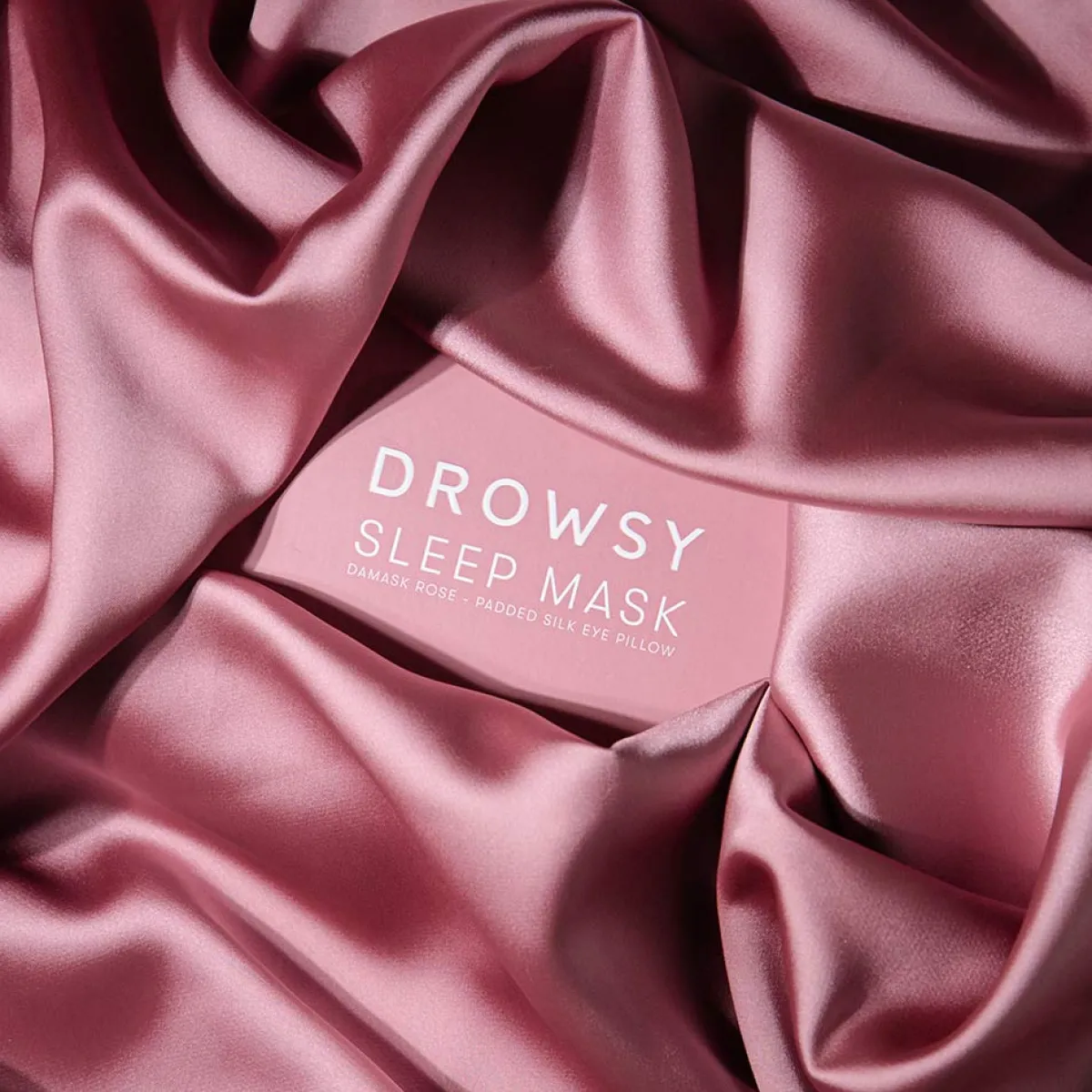 Drowsy Sleep Mask in Rose Damask