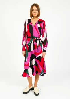 Diane Von Furstenberg DVF Abel Dress in Tendu Huge