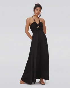 Diane Von Furstenberg DVF Caty Dress in Black