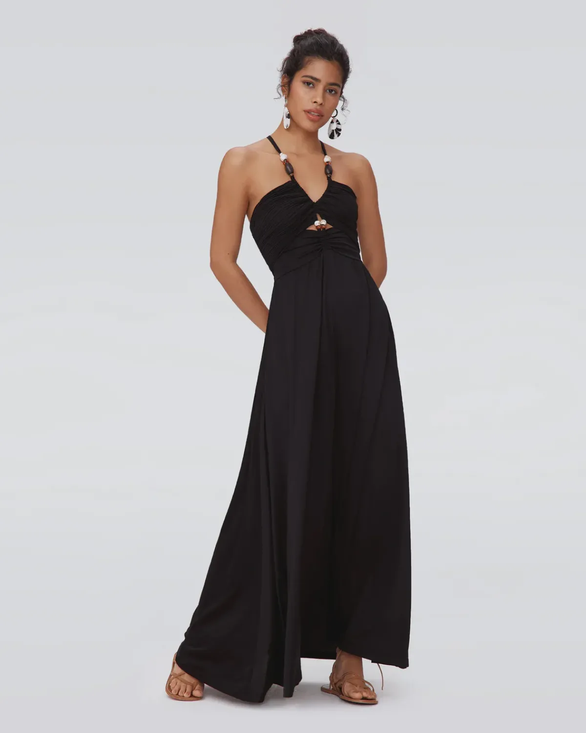 Diane Von Furstenberg DVF Caty Dress in Black