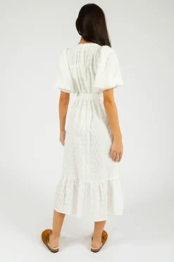 Diane Von Furstenberg DVF Polina Dress in Ivory
