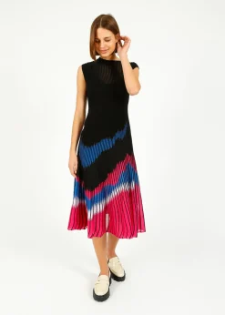 Diane Von Furstenberg DVF Rick Dress in Floating Block