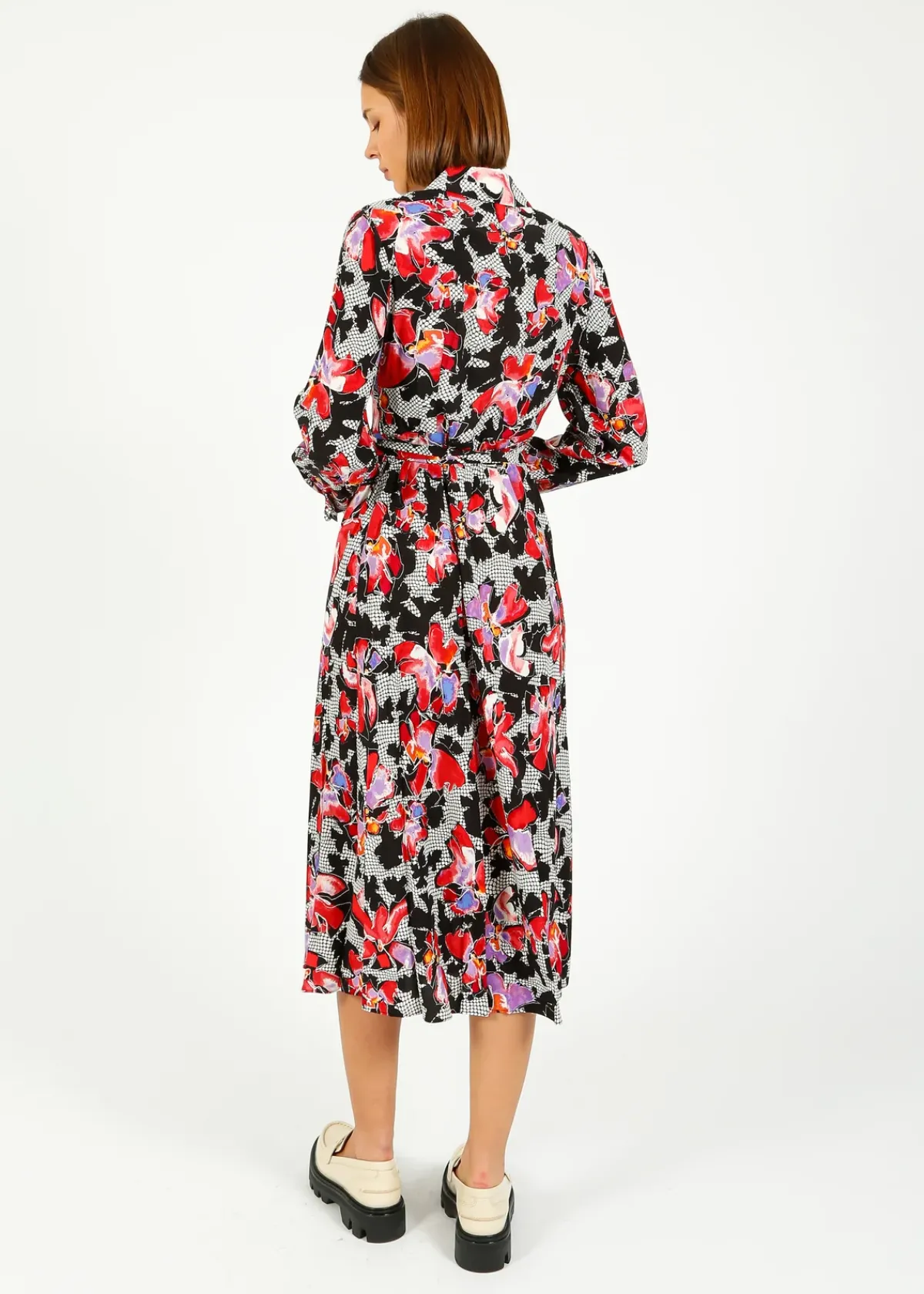 Diane Von Furstenberg DVF Tori Dress in Odette Floral