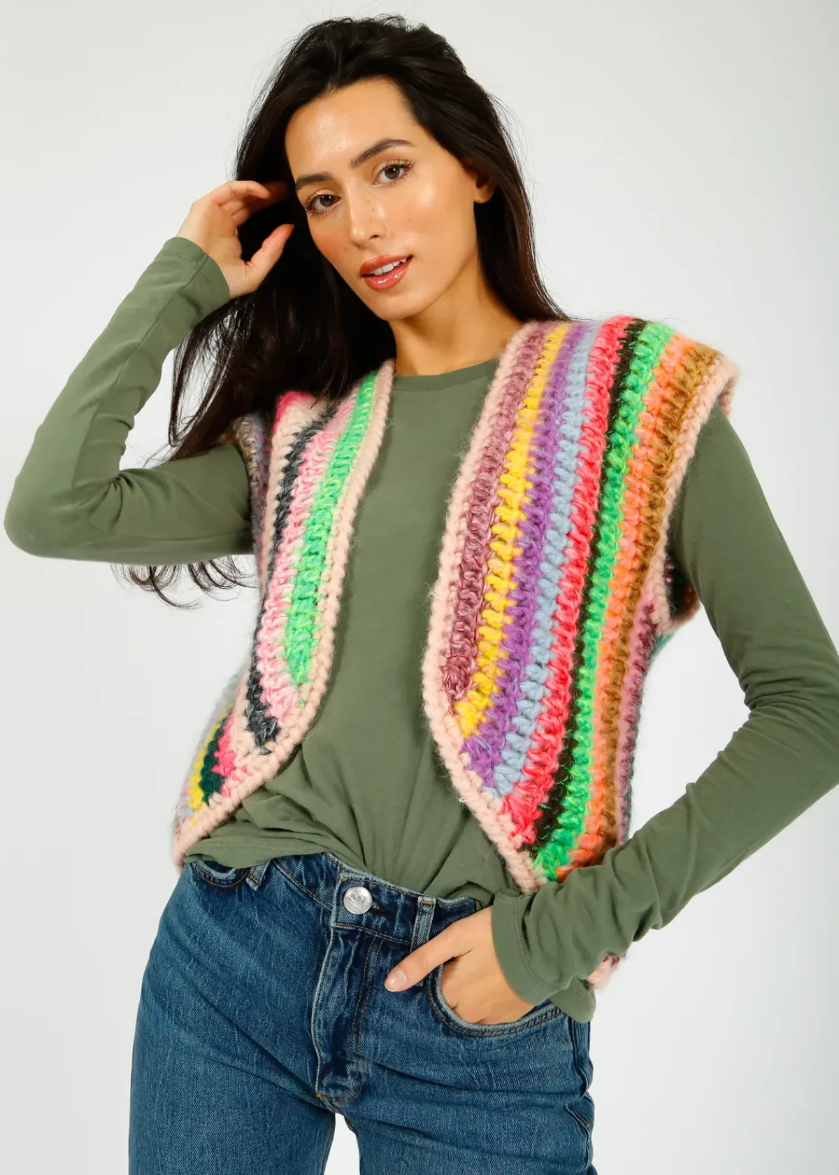 Dawn X Dare DXD EXCLUSIVE Fine Knit Waistcoat