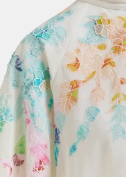 Essentiel Antwerp EA Hitrus Appliqued Top in Off White