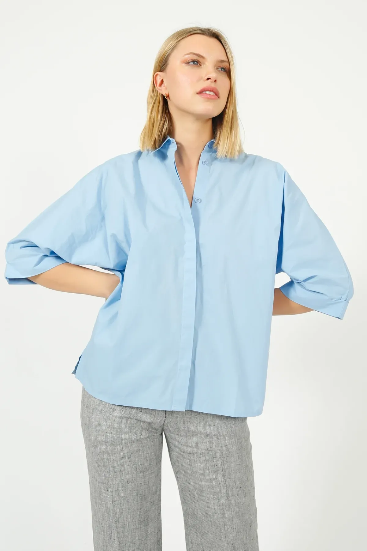 FIVE Charline Shirt in Sky