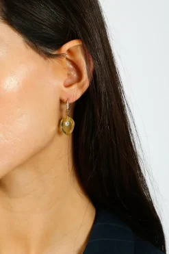 Hanka Single Earring in Lemon Quartz