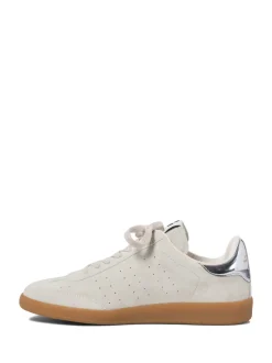 Isabel Marant IM Bryce Sneakers in Chalk, Silver