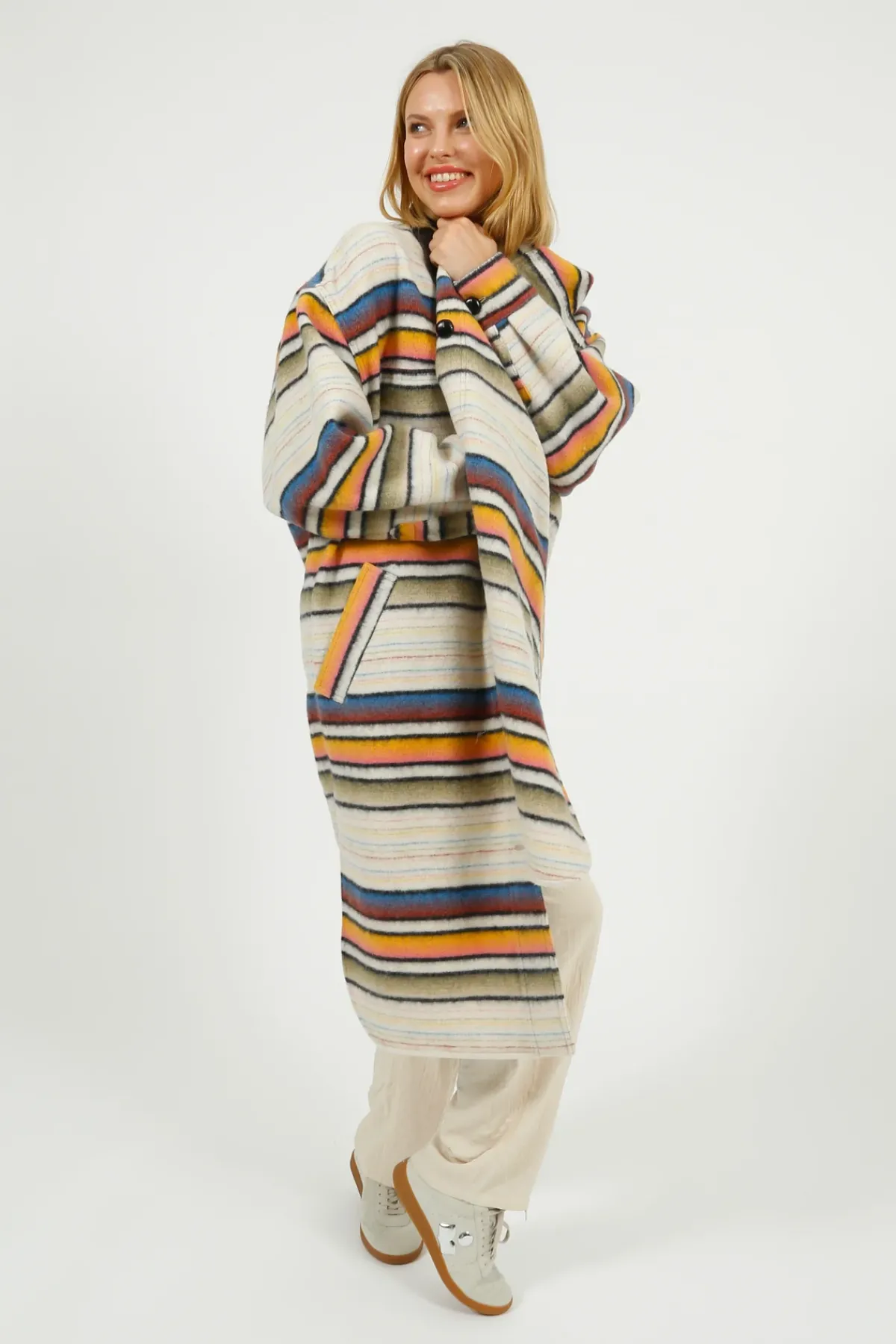 Marant Etoile IM Djila Coat in Multi