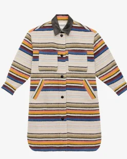 Marant Etoile IM Djila Coat in Multi