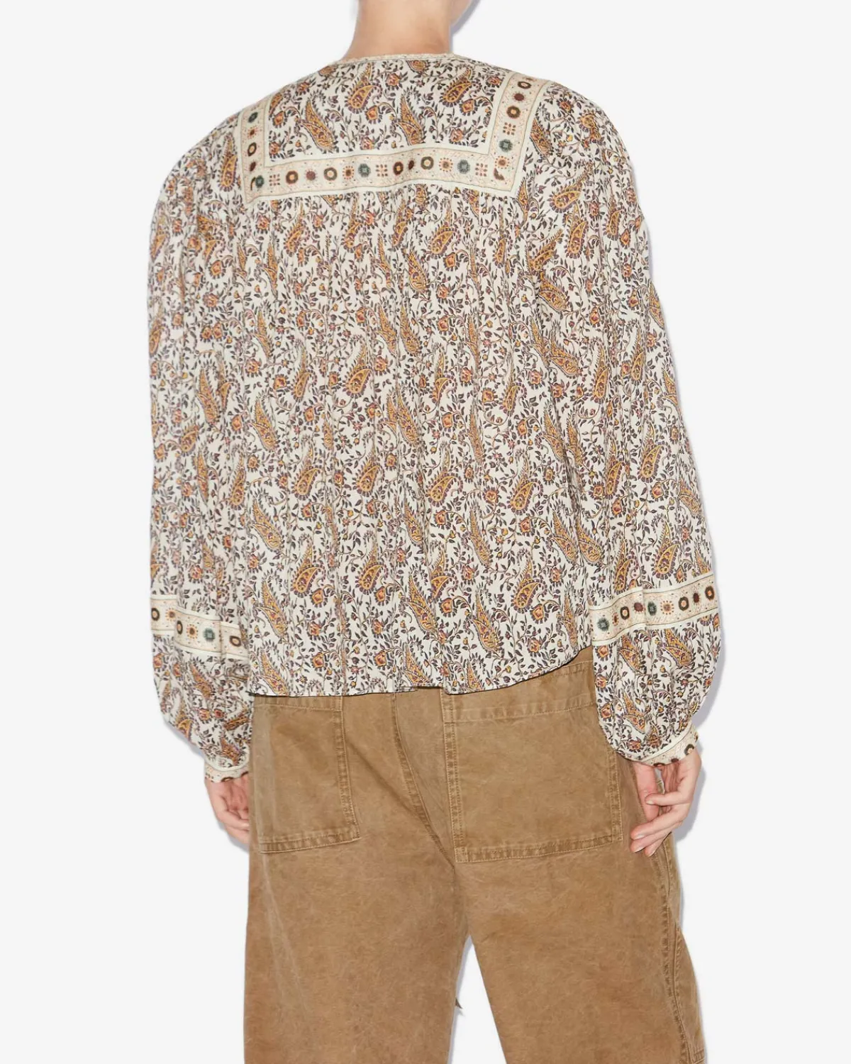 Marant Etoile IM Gayle Blouse in Ecru