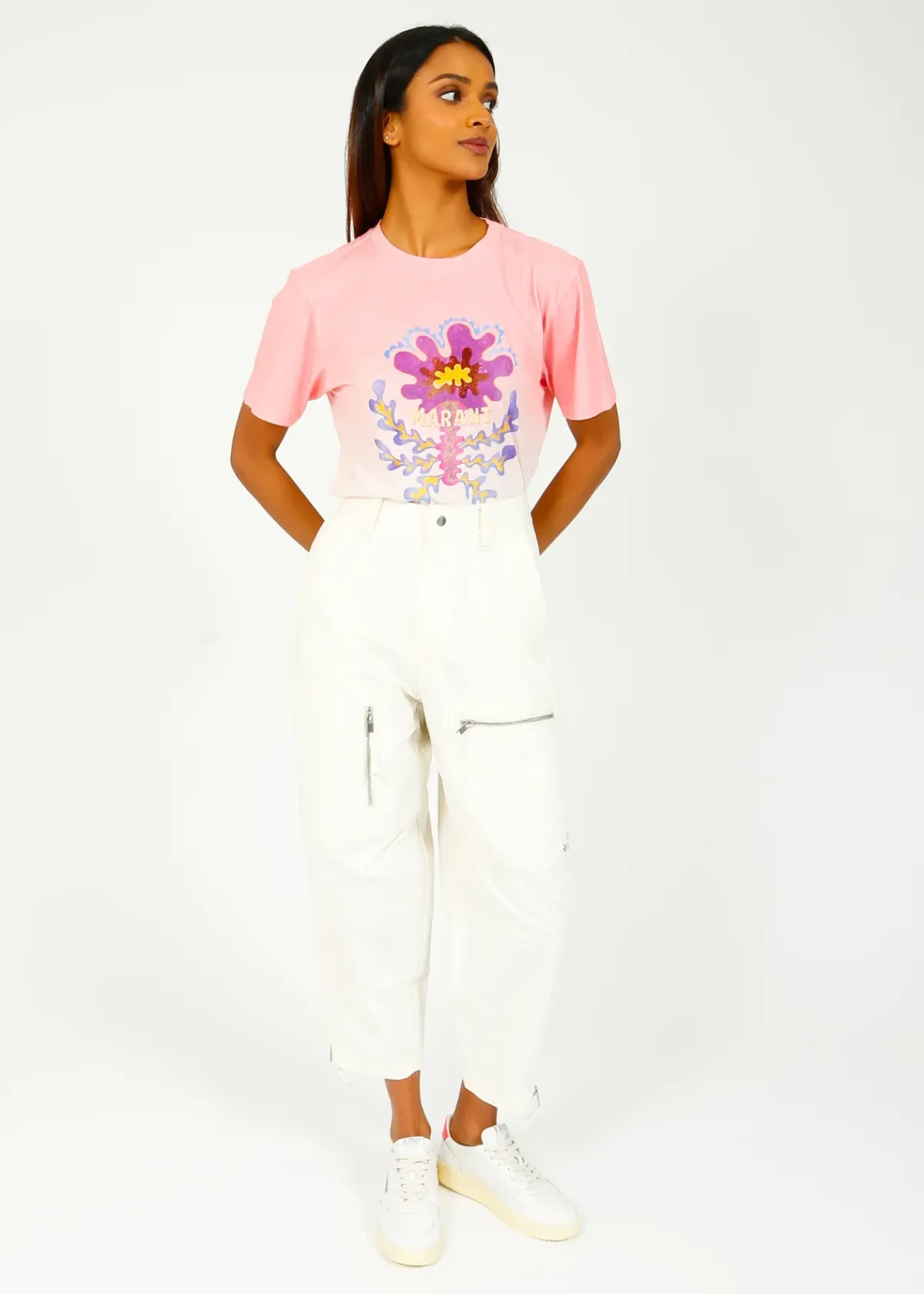 Marant Etoile IM Kelvin Pants in Ecru