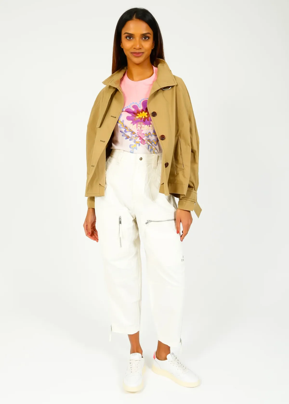 Marant Etoile IM Kelvin Pants in Ecru