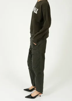 Marant Etoile IM Kelyane Trouser in Faded Black