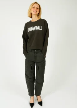 Marant Etoile IM Kelyane Trouser in Faded Black