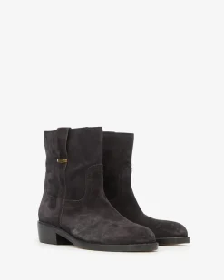 Isabel Marant IM Lylie Boot in Faded Black
